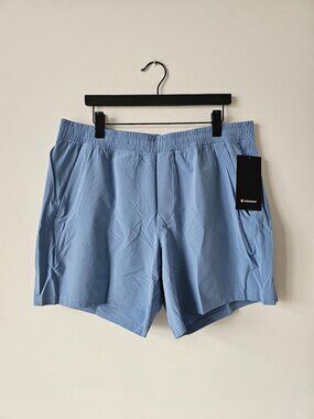 NWT LULULEMON BLWL Blue Willow Pace Breaker Shorts 7" Linerless Men's XXL